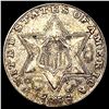 Image 1 : 1856 Silver Three Cent CLOSELY UNCIRCULATED