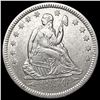 Image 1 : 1854-O Arws Seated Liberty Quarter CLOSELY UNCIRCU