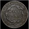 Image 2 : 1809 Classic Head Half Cent NICELY CIRCULATED