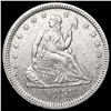 Image 1 : 1858 Seated Liberty Quarter CLOSELY UNCIRCULATED