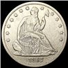 Image 1 : 1867 Seated Liberty Half Dollar CLOSELY UNCIRCULAT