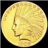 1908-S $10 Gold Eagle LIGHTLY CIRCULATED