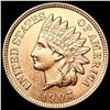 Image 1 : 1907 RED Indian Head Cent GEM BU