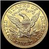 Image 2 : 1880 $5 Gold Half Eagle UNCIRCULATED