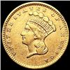Image 1 : 1856 Rare Gold Dollar CLOSELY UNCIRCULATED