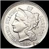 Image 1 : 1865 Nickel Three Cent UNCIRCULATED