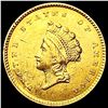 Image 1 : 1854 Rare Gold Dollar CLOSELY UNCIRCULATED