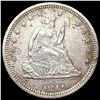 Image 1 : 1877-S Seated Liberty Quarter CLOSELY UNCIRCULATED