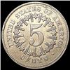 Image 2 : 1866 Shield Nickel CLOSELY UNCIRCULATED
