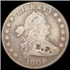 1806 O-105 Knob 6 Draped Bust Half Dollar NICELY C