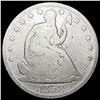 1858 Seated Liberty Half Dollar LIGHTLY CIRCULATED