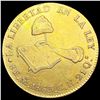 1863 Mexico .7615oz Gold 8 Escudos NICELY CIRCULAT