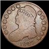 Image 1 : 1827 Capped Bust Half Dollar NICELY CIRCULATED