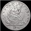 Image 1 : 1877 Seated Liberty Half Dollar CLOSELY UNCIRCULAT