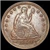 Image 1 : 1854 Arws Seated Liberty Quarter CLOSELY UNCIRCULA