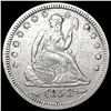 Image 1 : 1853 Arws & Rays Seated Liberty Quarter CLOSELY UN