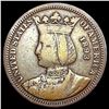 1893 Isabella Silver Quarter LIGHTLY CIRCULATED