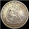 Image 1 : 1839 Drapery Seated Liberty Half Dollar LIGHTLY CI