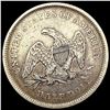 Image 2 : 1839 Drapery Seated Liberty Half Dollar LIGHTLY CI