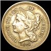 Image 1 : 1870 Nickel Three Cent CLOSELY UNCIRCULATED
