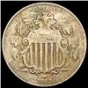 Image 1 : 1869 Shield Nickel LIGHTLY CIRCULATED