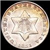 Image 1 : 1851 Silver Three Cent CHOICE AU
