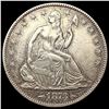 Image 1 : 1873 Arws Seated Liberty Half Dollar CLOSELY UNCIR