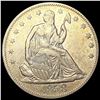 Image 1 : 1858 Seated Liberty Half Dollar CLOSELY UNCIRCULAT