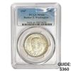 Image 1 : 1947 Booker T Half Dollar PCGS MS66