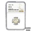 Image 1 : 1936 Mercury Silver Dime NGC MS66