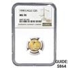 Image 1 : 1998 $5 1/10oz. American Gold Eagle NGC MS70