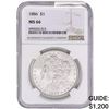 Image 1 : 1886 Morgan Silver Dollar NGC MS66