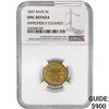 Image 1 : 1867 Shield Nickel NGC UNCDetails Rays