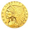 Image 1 : 1929 $2.50 Gold Quarter Eagle CLOSELY UNCIRCULATED