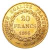 Image 2 : 1896 France .1867oz Gold 20 Francs CLOSELY UNCIRCU