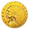1909 $2.50 Gold Quarter Eagle NEARLY UNCIRCULATED