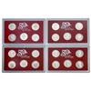 Image 2 : 2004-2005 US Silver State Quarter Proof Sets [20 C