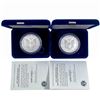 Image 2 : 2017 US 1oz Silver Eagle Proof Coins [2 Coins]