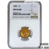 Image 1 : 1889 Indian Head Cent NGC MS66 RD