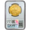 Image 2 : 1873 $20 Gold Double Eagle NGC MS61 Open 3