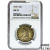 Image 1 : 1838 Capped Bust Half Dollar NGC AU55
