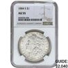 Image 1 : 1884-S Morgan Silver Dollar NGC AU55