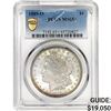 Image 1 : 1889-O Morgan Silver Dollar PCGS MS65+