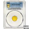 Image 1 : 1889 Rare Gold Dollar PCGS MS60 PL