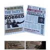 Image 1 : Captain America: Civil War (2016) - Two News Article Papers