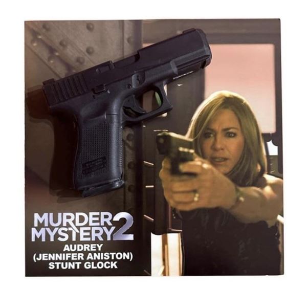 Murder Mystery 2 (2023) - Audrey Spitz's (Jennifer Aniston) Soft Foam Stunt Gun