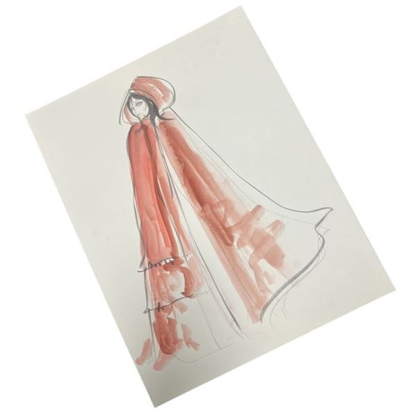 Once Upon a Time (2011-2018) - Red Riding Hood Costume Design Art