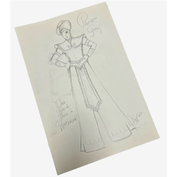 Once Upon a Time in Wonderland (2013-2014) - Palace Guard Costume Design (Hand Drawn)