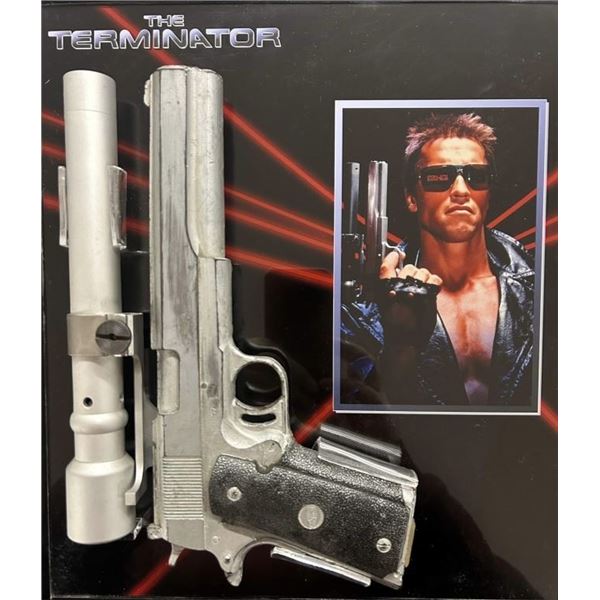 The Terminator (1984) - Terminator (Arnold Schwarzenegger) Screen Used 45 Longslide Handgun