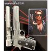 Image 1 : The Terminator (1984) - Terminator (Arnold Schwarzenegger) Screen Used 45 Longslide Handgun